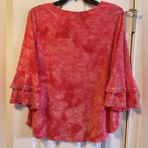 Women’s New Directions Embellished Top, Size Petite XL